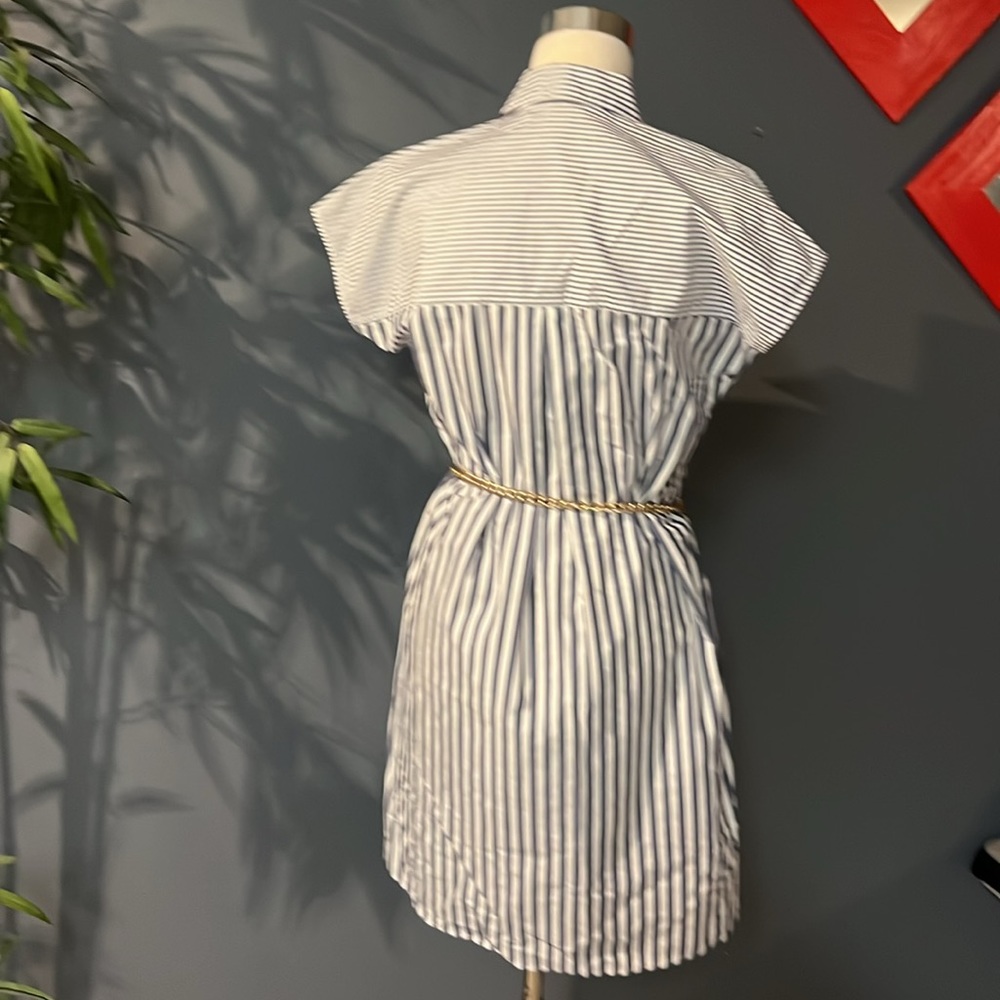 Madewell Stripe Mix Shirt Dress Size XS - Picture 6 of 7